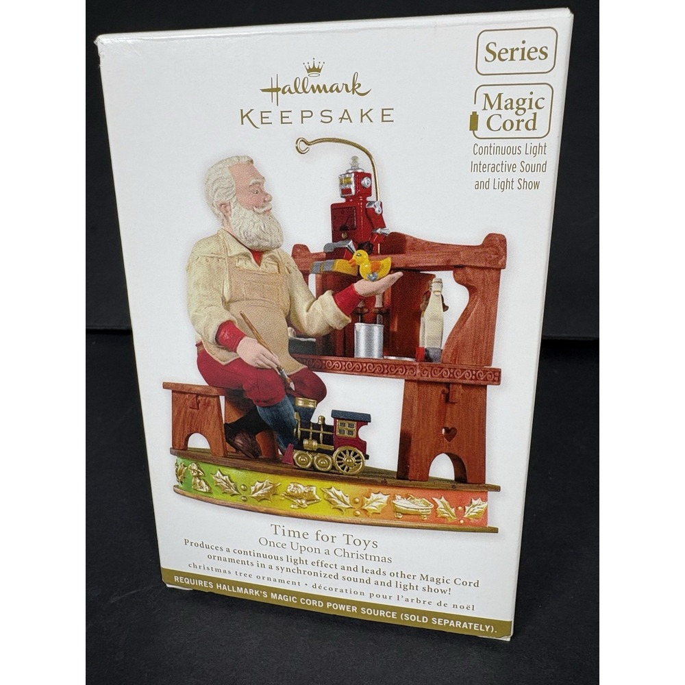 2012 Hallmark Time for Toys Once Upon a Christmas #2 Magic Cord Ornament